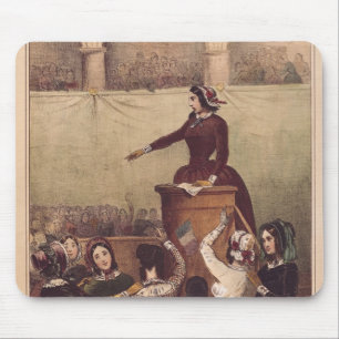 Tapis De Souris Le club des femmes, c.1848