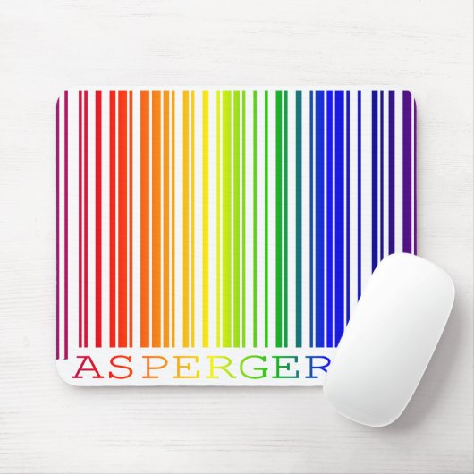 Tapis De Souris Le code d'Asperger (Avec souris)