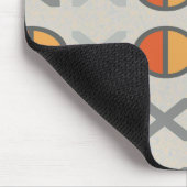 Tapis De Souris Le code mélangé ficelle la couleur géométrique de (Coin)