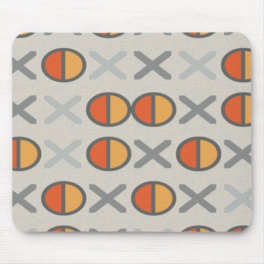 Tapis De Souris Le code mélangé ficelle la couleur géométrique de (Devant)