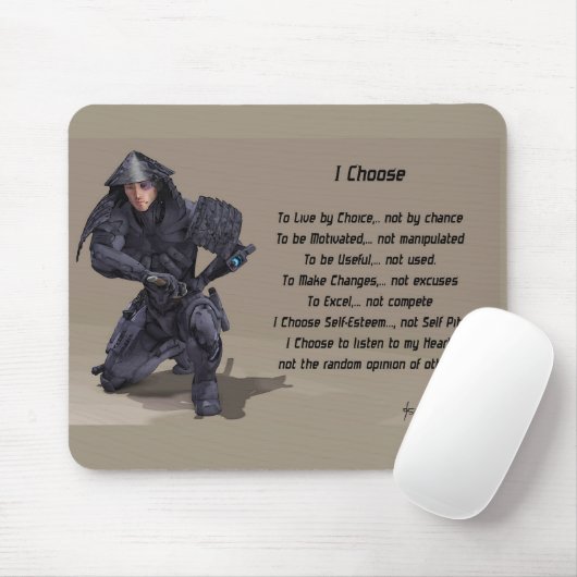 Tapis De Souris Le code samouraï MousePad (Avec souris)