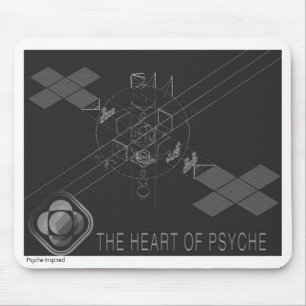 Tapis De Souris Le coeur de la psyché Mousepad
