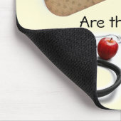 Tapis De Souris Le coeur de l'infirmière d'école du tapis de (Coin)