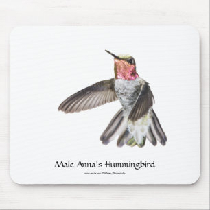 Tapis De Souris Le colibri Mousepad d'Anna masculine