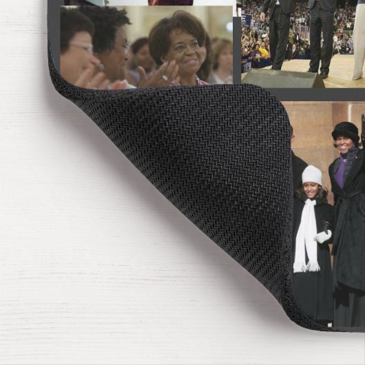 Tapis De Souris Le collage d'OBAMA (Coin)