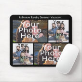 Tapis De Souris Le collage fait sur commande Mousepad de photo (Avec souris)