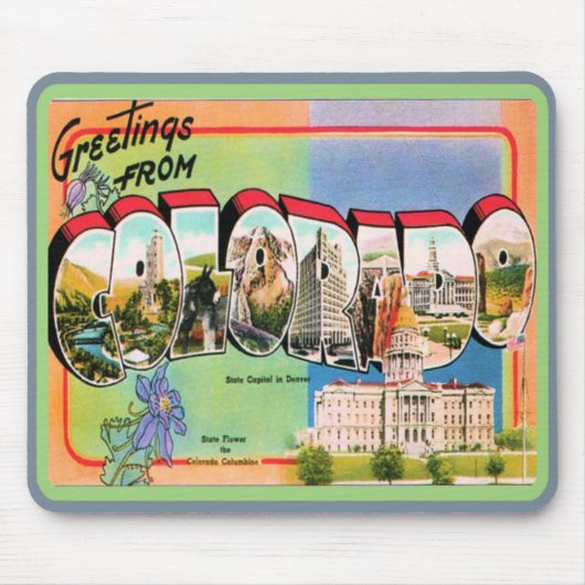 Tapis De Souris Le "Colorado" Mousepad (Devant)
