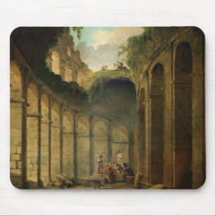 Tapis De Souris Le Colosseum, Rome (huile sur la toile)