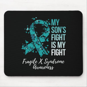 Tapis De Souris Le combat de mon fils est mon combat Fragile Syndr