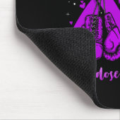 Tapis De Souris Le combat de mon frère est ma lutte contre la surd (Coin)