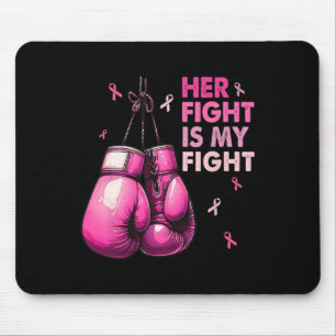 Tapis De Souris Le combat est mon combat Boxe Gants de la boxe du
