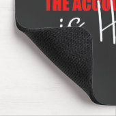 Tapis De Souris Le Comptable Est Là (Coin)
