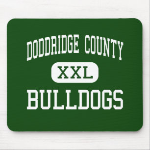 Tapis De Souris Le comté de Doddridge - bouledogues - haut - unio