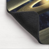 Tapis De Souris Le concept de l'artiste montrant un morceau de mat (Coin)