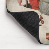 Tapis De Souris Le concert dans l'oeuf par Hieronymus Bosch (Coin)