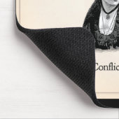 Tapis De Souris Le conflit d'académie de Writewell est action (Coin)