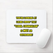 Tapis De Souris Le conseiller cool n'est PAS un oxymore (Avec souris)