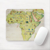 Tapis De Souris Le continent de l'Afrique (Avec souris)