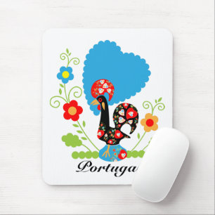 Tapis De Souris Le coq portugais