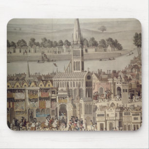 Tapis De Souris Le cortège de couronnement du Roi Edouard VI