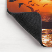 Tapis De Souris Le coucher du soleil du lac Érié (Coin)