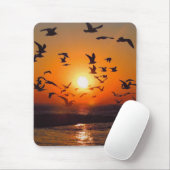 Tapis De Souris Le coucher du soleil du lac Érié (Avec souris)