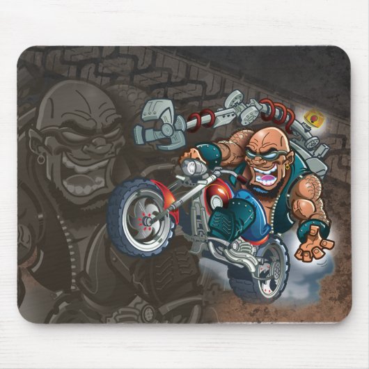 Tapis De Souris Le couperet Mousepad de Chico (Devant)