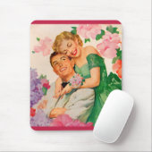Tapis De Souris le couple heureux (Avec souris)
