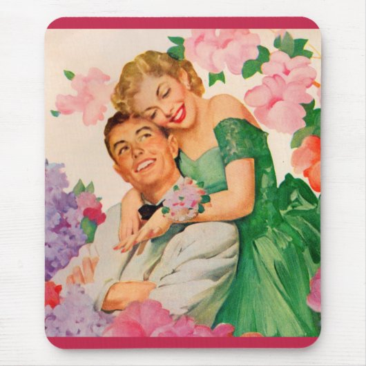 Tapis De Souris le couple heureux (Devant)