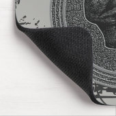 Tapis De Souris le crâne ! (Circle Design ) Gris 2018 sur pierre (Coin)