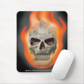 Tapis De Souris Le crâne meurent (Avec souris)