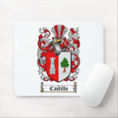 TAPIS DE SOURIS LE CREST DE FAMILLE DE CASTILLO - MANTEAU DE (Avec souris)