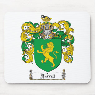 TAPIS DE SOURIS LE CREST DE FAMILLE DE FARRELL - MANTEAU DE