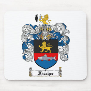 TAPIS DE SOURIS LE CREST DE FAMILLE DE FISCHER - MANTEAU DE