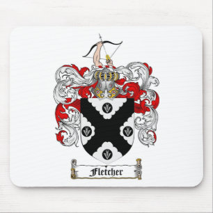 TAPIS DE SOURIS LE CREST DE FAMILLE DE FLETCHER - MANTEAU DE