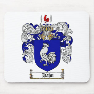 TAPIS DE SOURIS LE CREST DE FAMILLE DE HAHN - MANTEAU DE HAHN DES