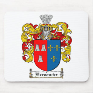 TAPIS DE SOURIS LE CREST DE FAMILLE DE HERNANDEZ - MANTEAU DE