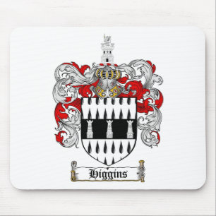 TAPIS DE SOURIS LE CREST DE FAMILLE DE HIGGINS - MANTEAU DE