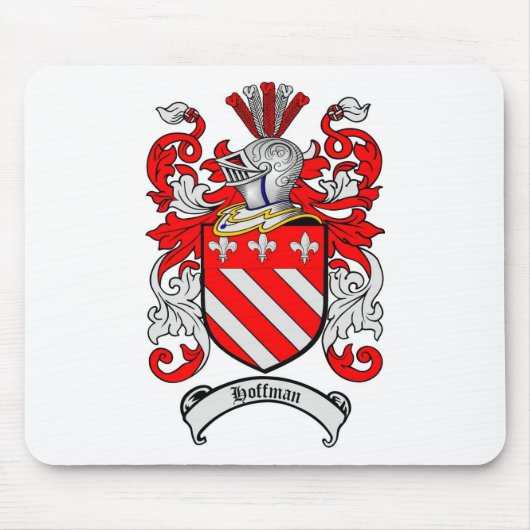 TAPIS DE SOURIS LE CREST DE FAMILLE DE HOFFMAN - MANTEAU DE (Devant)