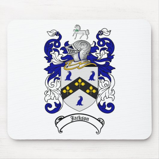 TAPIS DE SOURIS LE CREST DE FAMILLE DE JACKSON - MANTEAU DE (Devant)