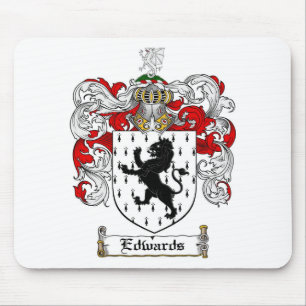 TAPIS DE SOURIS LE CREST DE FAMILLE D'EDWARDS - MANTEAU D'EDWARDS