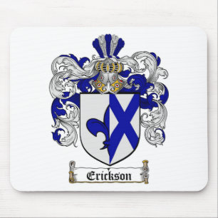 TAPIS DE SOURIS LE CREST DE FAMILLE D'ERICKSON - MANTEAU