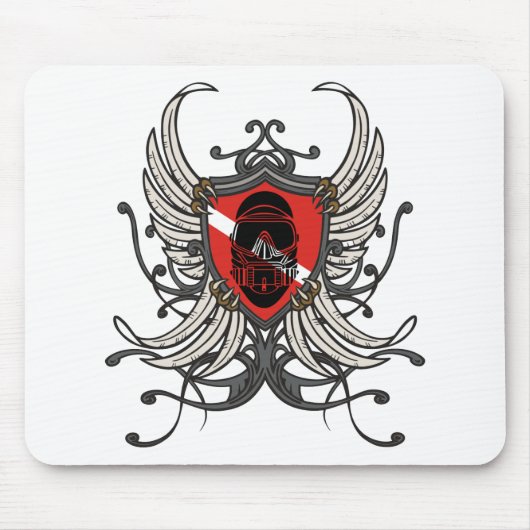 TAPIS DE SOURIS LE CREST DE SCAPHANDRE (Devant)