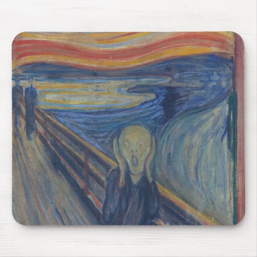 Tapis De Souris Le cri, Edvard Munch (Devant)