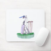 Tapis De Souris Le cricket de BATTEUR, fernandes élégants (Avec souris)