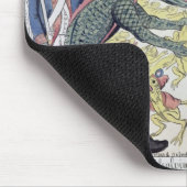 Tapis De Souris Le crocodile corse (Coin)