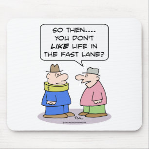 Tapis De Souris le croisillon de cou de ruelle rapide de la vie