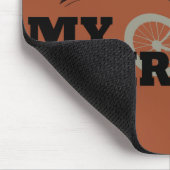 Tapis De Souris Le cyclisme est mon plan de retraite (Coin)