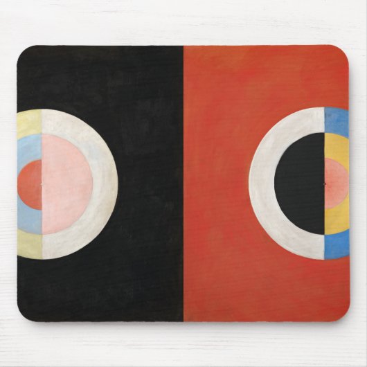 Tapis De Souris Le Cygne, Groupe IX par Hilma af Klint (Devant)