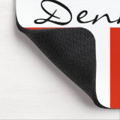 Tapis De Souris Le Danemark avec Dannebrog (Coin)